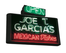 OPEN JOE T. GARCIA'S MEXICAN DISHES trademark