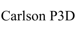 CARLSON P3D trademark