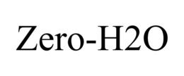 ZERO-H2O trademark