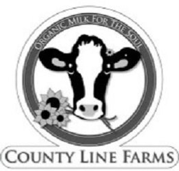 COUNTY LINE FARMS ORGANIC MILK FOR THE SOUL trademark