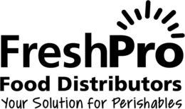 FRESHPRO FOOD DISTRIBUTORS YOUR SOLUTION FOR PERISHABLES trademark