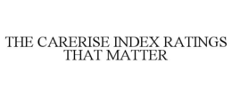THE CARERISE INDEX RATINGS THAT MATTER trademark