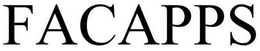FACAPPS trademark