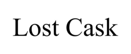 LOST CASK trademark
