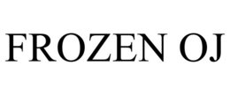 FROZEN OJ trademark