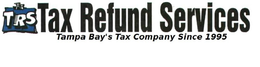 TRS TAX REFUND SERVICES TAMPA BAY'S TAX COMPANY SINCE 1995 trademark
