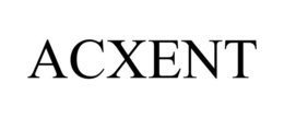 ACXENT trademark