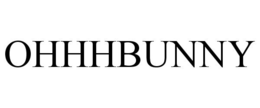 OHHHBUNNY trademark