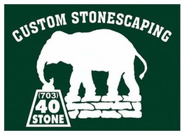 CUSTOM STONESCAPING 703 40 STONE trademark