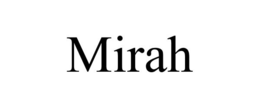 MIRAH trademark