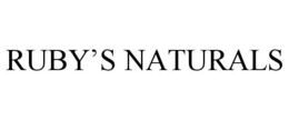 RUBY'S NATURALS trademark