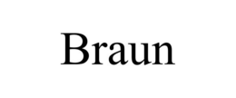 BRAUN trademark