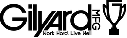 GILYARD MFG WORK HARD. LIVE WELL trademark