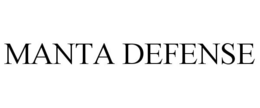 MANTA DEFENSE trademark
