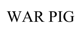 WAR PIG trademark