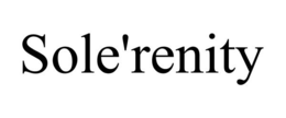 SOLE'RENITY trademark