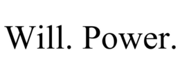 WILL. POWER. trademark