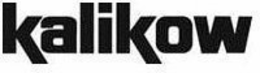 KALIKOW trademark