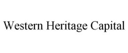 WESTERN HERITAGE CAPITAL trademark