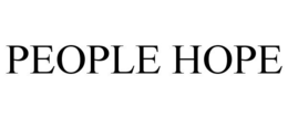 PEOPLE HOPE trademark