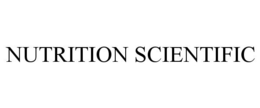 NUTRITION SCIENTIFIC trademark
