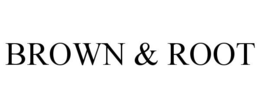 BROWN & ROOT trademark