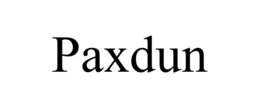 PAXDUN trademark