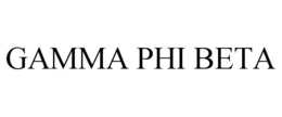 GAMMA PHI BETA trademark