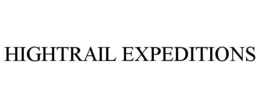 HIGHTRAIL EXPEDITIONS trademark