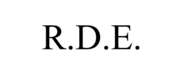 R.D.E. trademark
