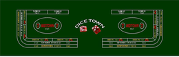 OR TO EVEN S BAR ODD UPTOWN DOWNTOWN MIDTOWN DICE TOWN 1 2 3 4 5 6 7 8 9 10 11 12 15 trademark
