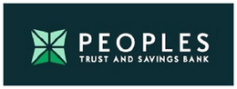 PEOPLES TRUST AND SAVINGS BANK trademark