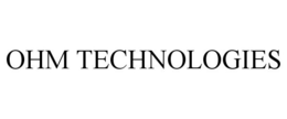OHM TECHNOLOGIES trademark