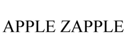APPLE ZAPPLE trademark