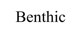 BENTHIC trademark
