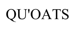 QU'OATS trademark