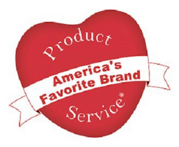 AMERICA'S FAVORITE BRAND PRODUCT SERVICE trademark