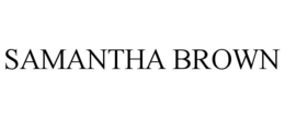 SAMANTHA BROWN trademark