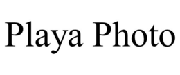 PLAYA PHOTO trademark