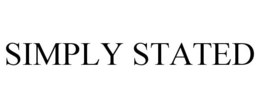 SIMPLY STATED trademark