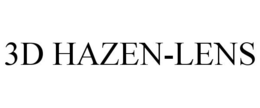 3D HAZEN-LENS trademark