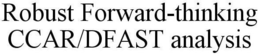 ROBUST FORWARD-THINKING CCAR/DFAST ANALYSIS trademark