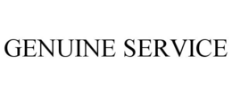 GENUINE SERVICE trademark