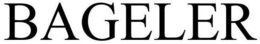 BAGELER trademark