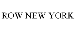 ROW NEW YORK trademark