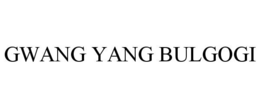 GWANG YANG BULGOGI trademark