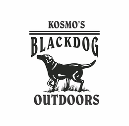 KOSMO'S BLACKDOG OUTDOORS trademark