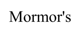 MORMOR'S trademark