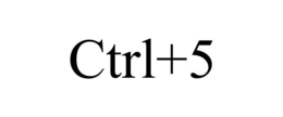 CTRL+5 trademark