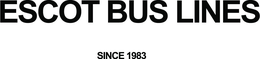 ESCOT BUS LINES SINCE 1983 trademark
